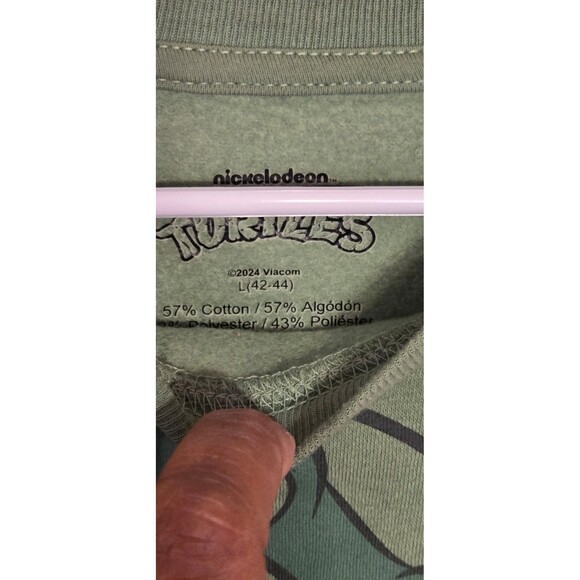 Men's Ninja Turtles Large Sweat Shirt in good condition - Picture 3 of 4